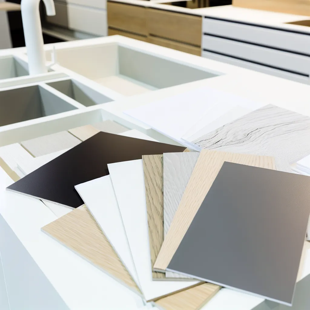 Scandinavian materials palette