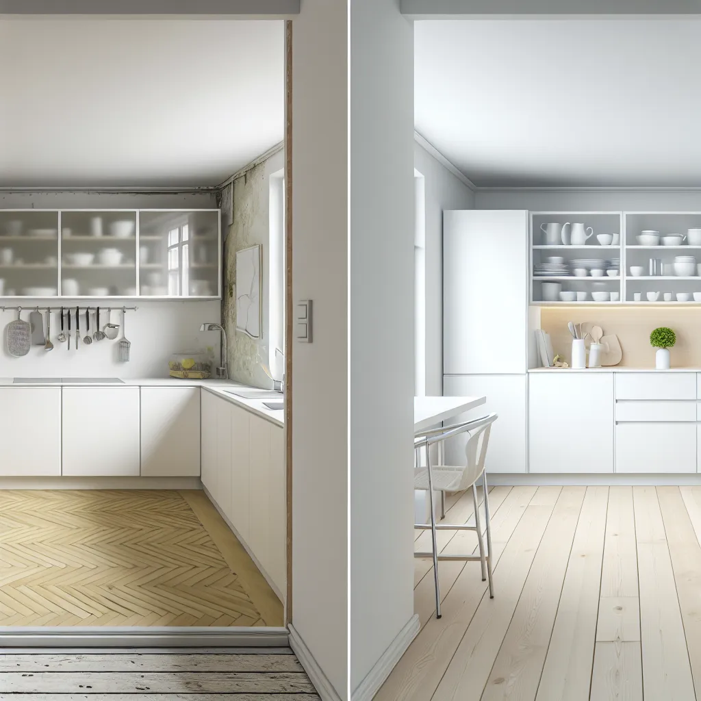 Kitchen transformation result