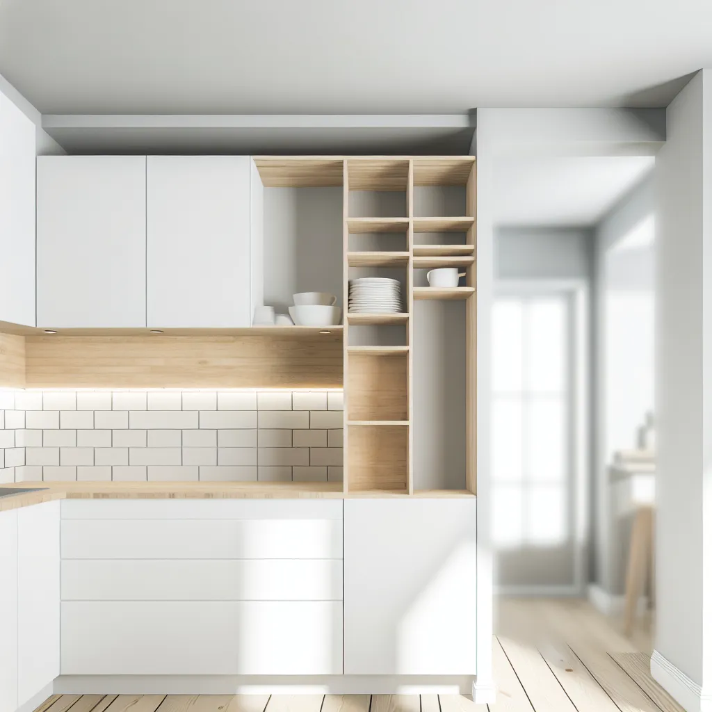 Compact kitchen organization